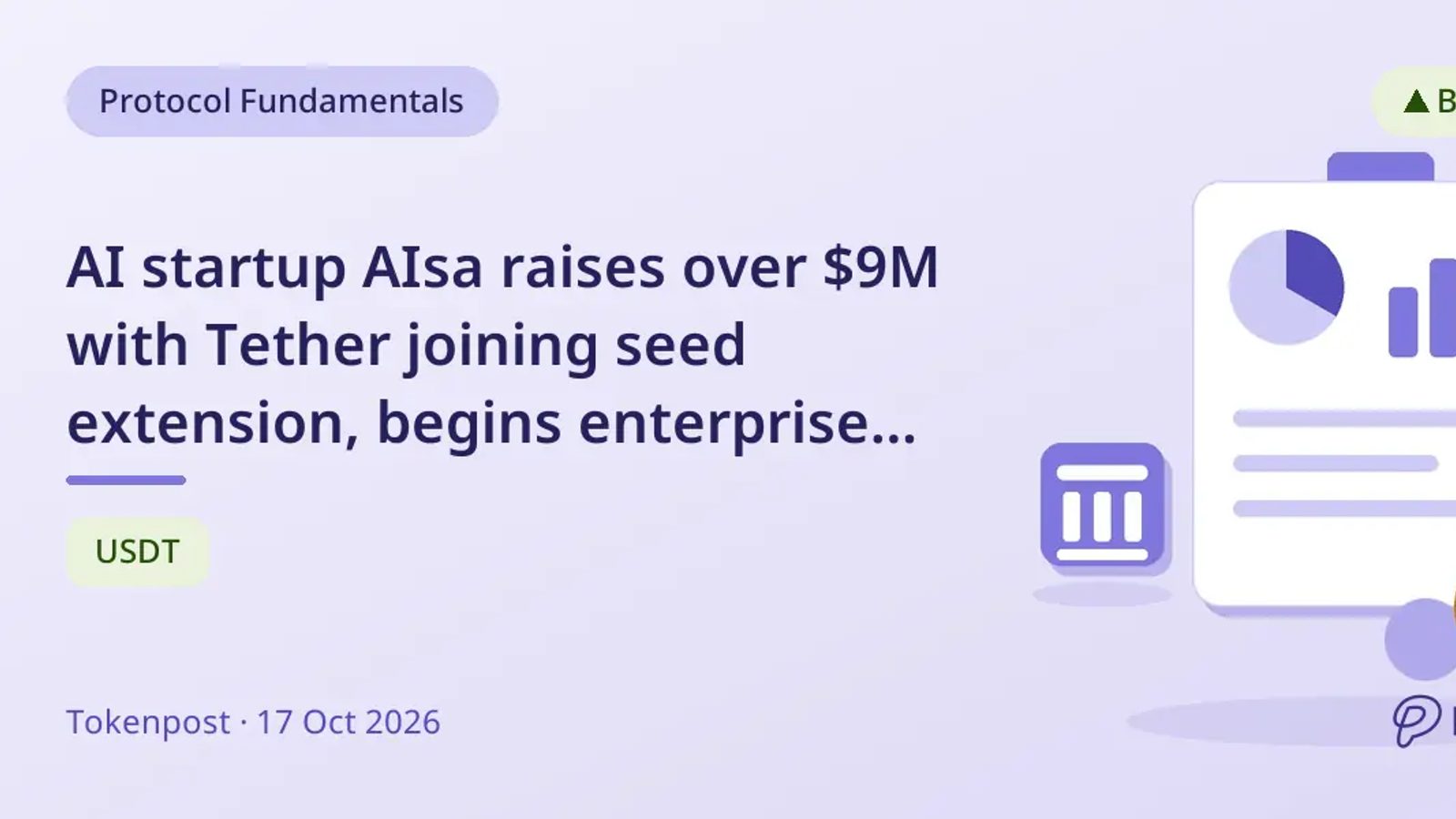 AI startup AIsa secures $9M+ in seed funding led by Tether and HIVEN
