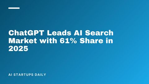 ChatGPT Leads AI Search Market with 61% Share in 2025